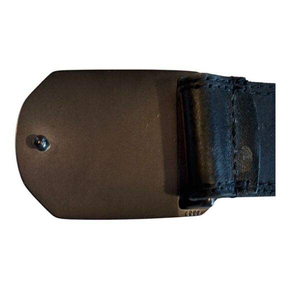 Levi’s Logo Metal Buckle and Leather Belt Sz 34-36 - Picture 8 of 8